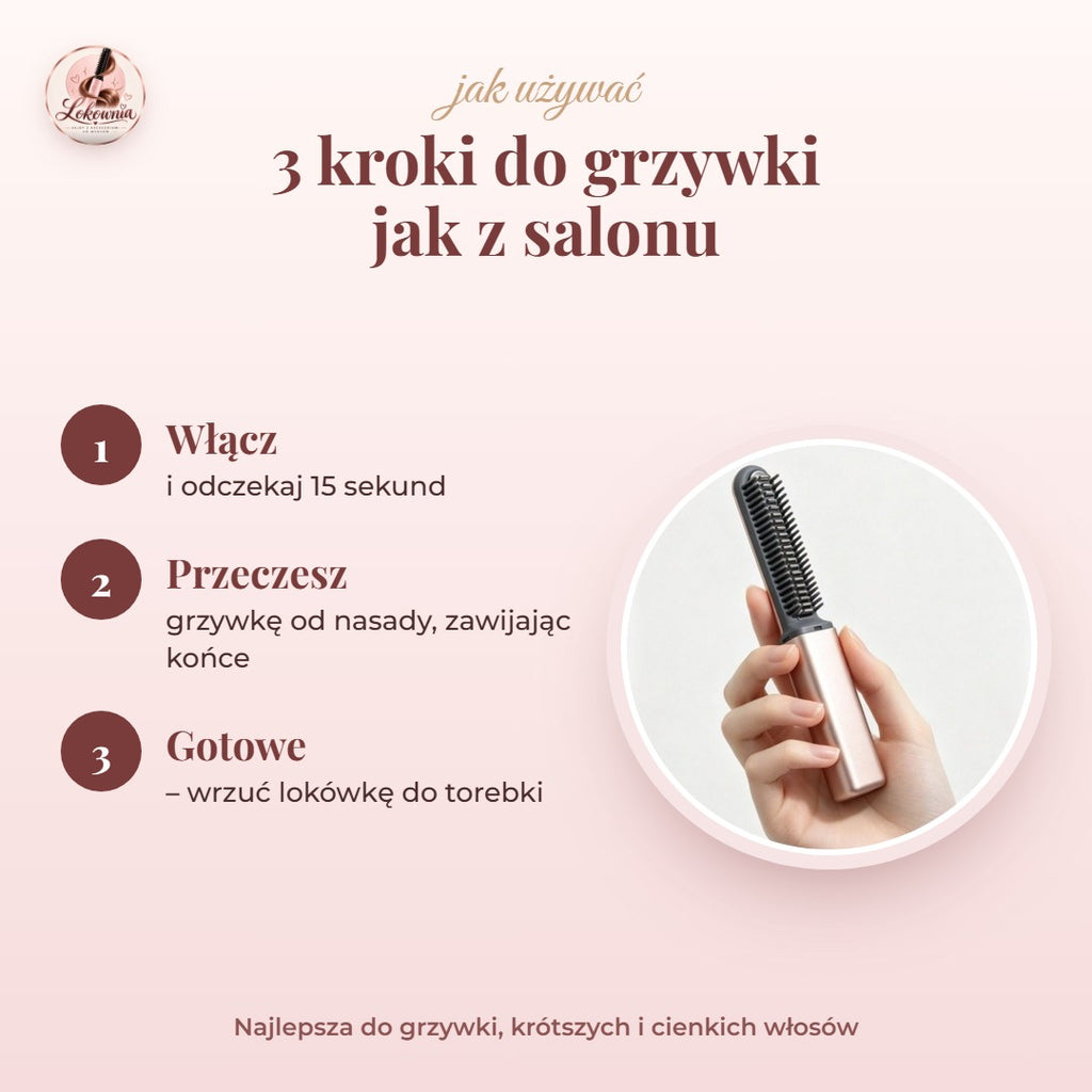 Jak używać lokówki – 3 kroki